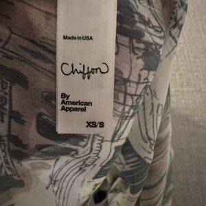 American apparel chiffon jumpsuit!!!